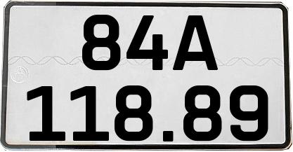 Biển số xe Trà Vinh - biển số xe đuôi 84 là ở đâu?